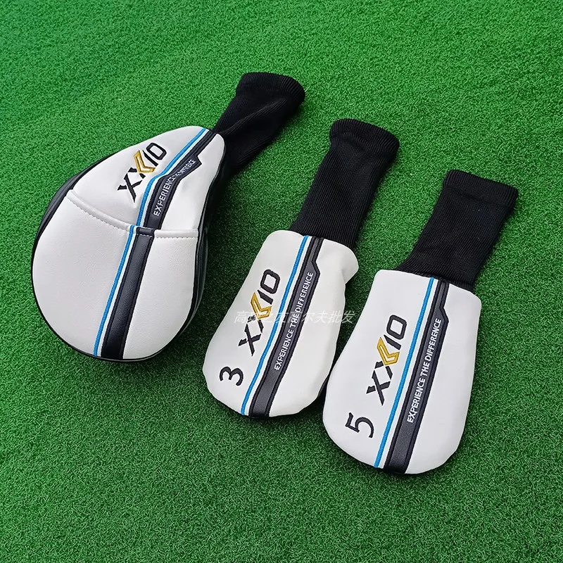 Copritesta per mazze da golf, mazze in legno, boschi da fairway, copritesta per mazze da golf: Kaki scuro