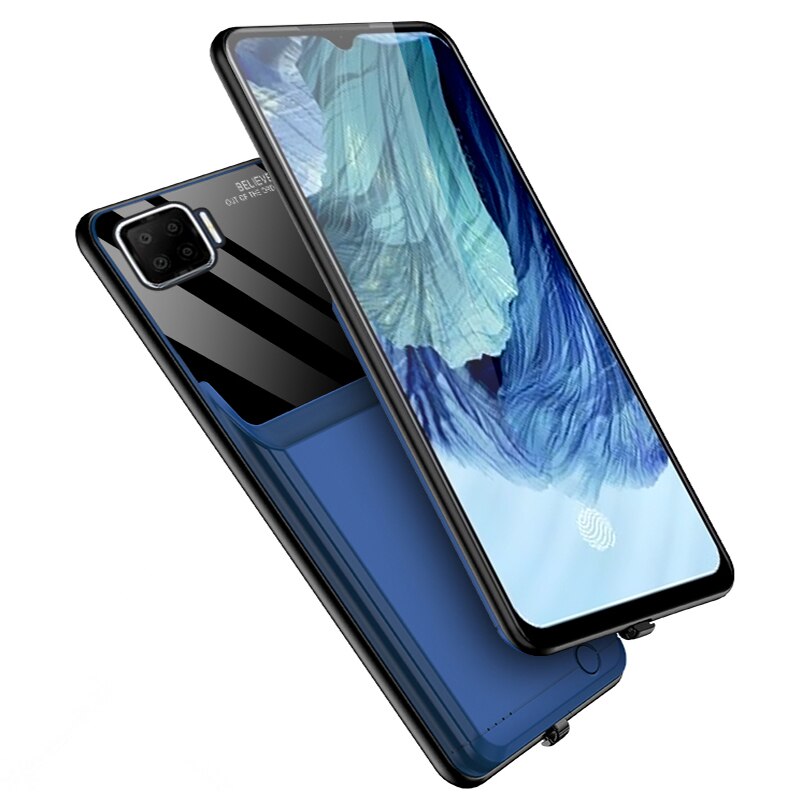 Quling 10000 Mah Voor Oppo F17 Batterij Case Batterij Oplader Bank Power Case Voor Oppo F17 Batterij Case