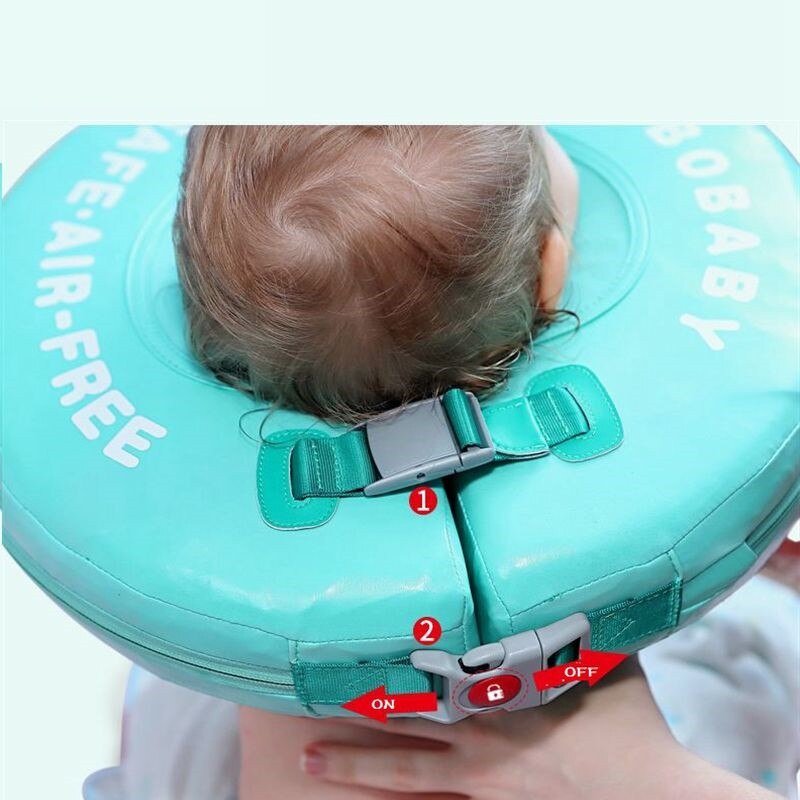 Baby Zwembad Bad Effen Veiligheid Niet Nodig Opblaasbare Baby Zwemmen Drijvende Kinderen Float Neck Ring Zwemmen Accessoires