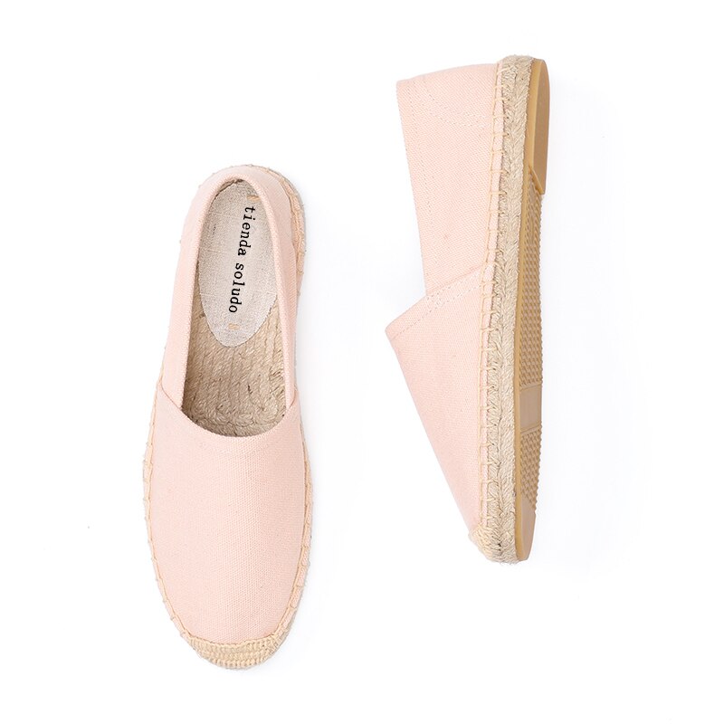 2021 rush Sapatos Mujer espadrillas Casual scarpe donna Genuine Creepers Flats Ladies Women's Fashion Flat Lazy Canvas Girl