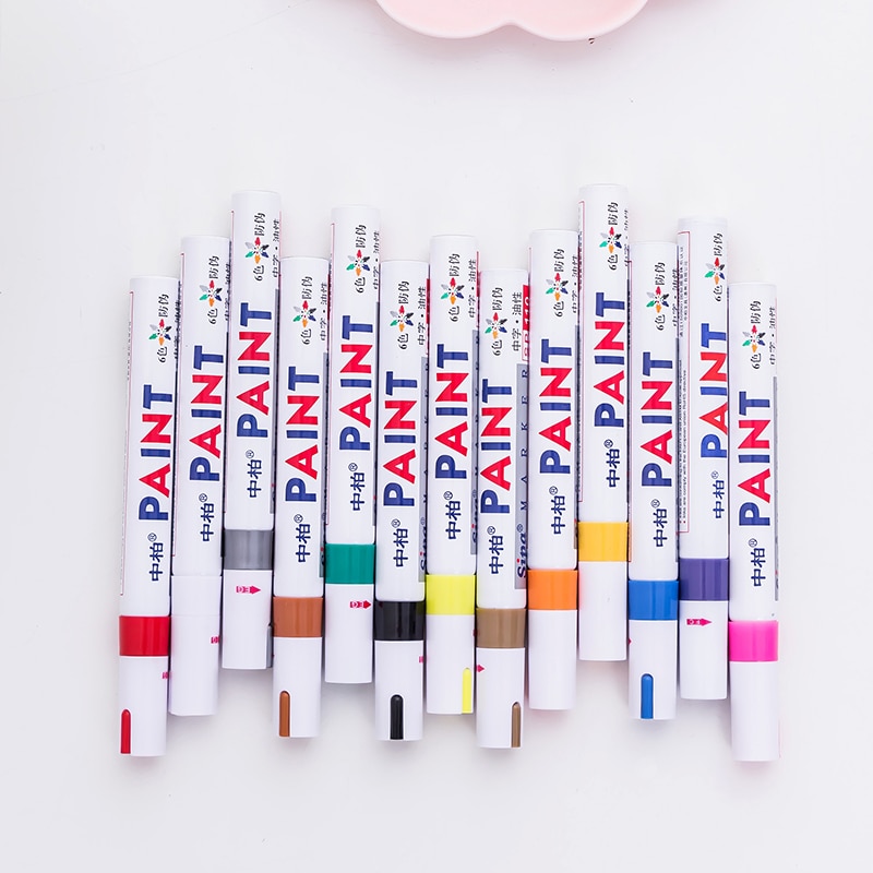 Sipa Oil paint brush DIY handmade graffiti pen tyres pen big head Mark pen
