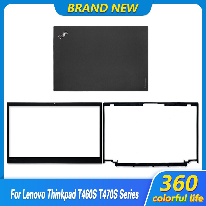 For Lenovo Thinkpad T460S T470S LCD Back Cover Front Bezel Sticker 00JT993 00JT992 00JT994 SM10K80788 AP0YU000300 Non-Touch