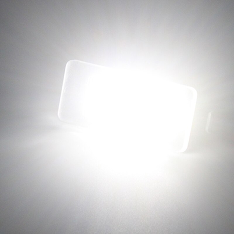 SUNKIA automatyczny lampka doprowadziło robić tablicy rejestracyjnej robić Peugeot 207/208/308/Citroen C5 pasuje idealnie jaśniej niż lampy zapasowe gorąca sprzedaż