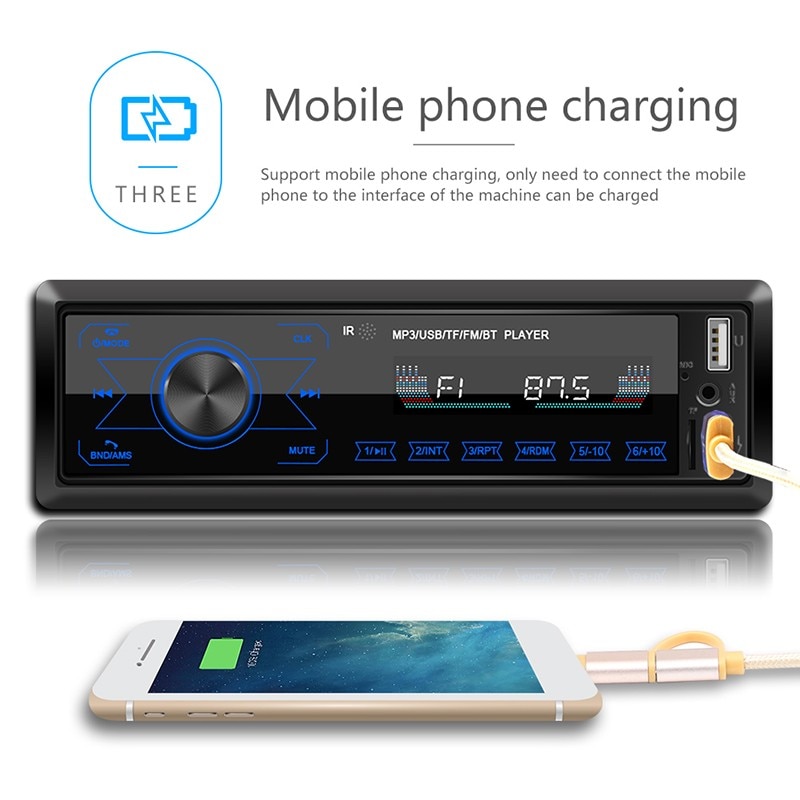 Auto Radio 1 Din Autoradio 1 Din Android Touch Screen Bluetooth Audio Speler MP3 Speler