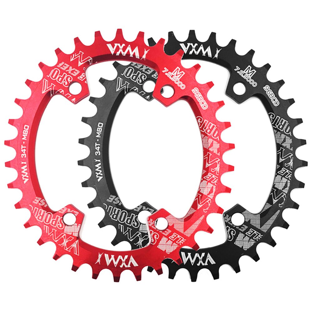 Vxm Ronde Ovale 96BCD Kettingblad Mtb Bcd 96 Bike 30T 32T 34T 36T 38T Crankstel Tandplaat Onderdelen Voor M7000 M8000 M9000
