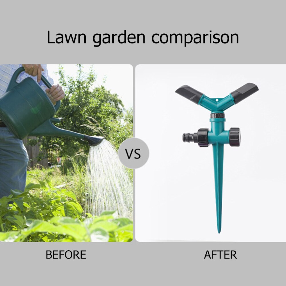 Lawn Sprinkler Automatic 360 Rotating Garden Water Sprinklers Sprinklers Plants Irrigation Nozzles Garden Planting Elements