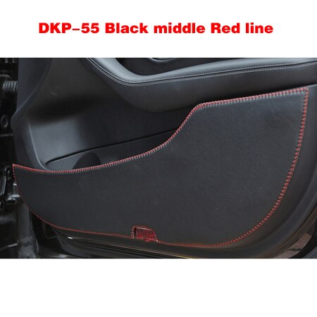 CMC Brilliance V3 V5 V6 V7 H3 H220 H230 H230EV H320 H330 H530 Karry K50 K60 Leather car door Anti-Kick pad mats protector: White