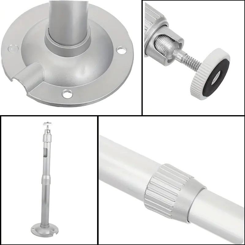 Uniwersalny statyw sufitowy robić projektora z otworem na śrubę 1/4, wysuwany uchwyt ścienny o 360 stopni, odpowiedni robić HY300, HY320mini, HY260 zawodowiec+