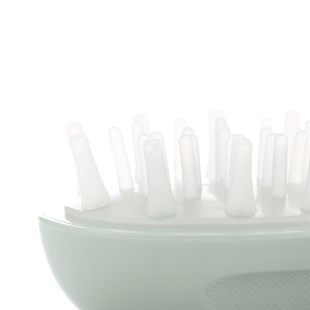 Peine para bebé, champú sólido, masajeador de pelo del cuero cabelludo, cepillo seguro, lavado de cabello para niños, masaje de cabeza portátil, artículos para bebés
