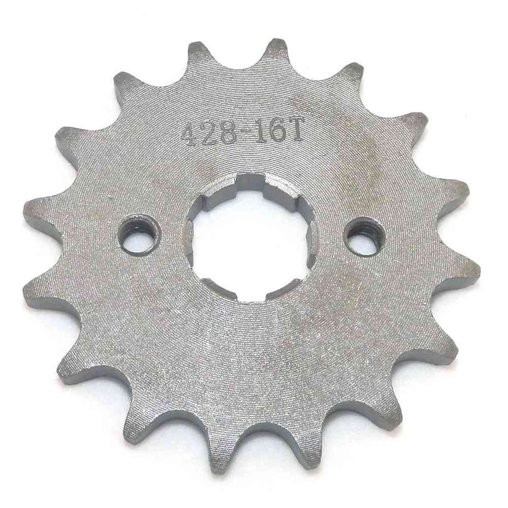 428 Chain Front Sprocket 10 12 14 15 16 17 tooth 17mm 20mm for PIT BIKE Chinese Motorcycle Scooter ATV Moped Parts