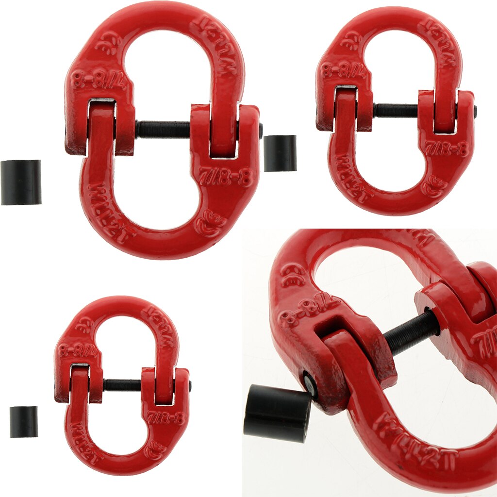 Painted Grade 80 Forged Alloy Steel Connecting Link, Large Working Load Limit