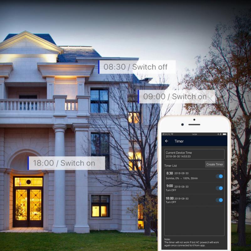 6.5W WiFi Smart Light Bulb E27 LED RGB Lamp Lampada Inteligente Smart Home App Operate Work With Alexa/Google Home