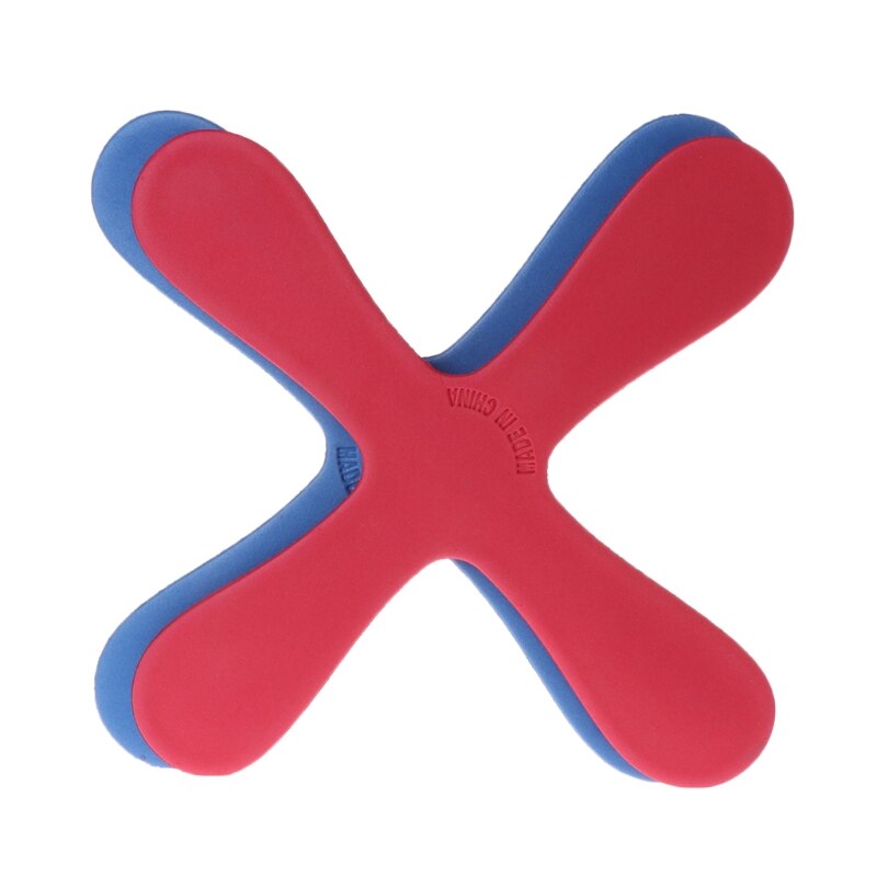 Cross Vorm Boomerang Vliegende Speelgoed Outdoor Park Schotel Grappig Spel Kinderen Sport