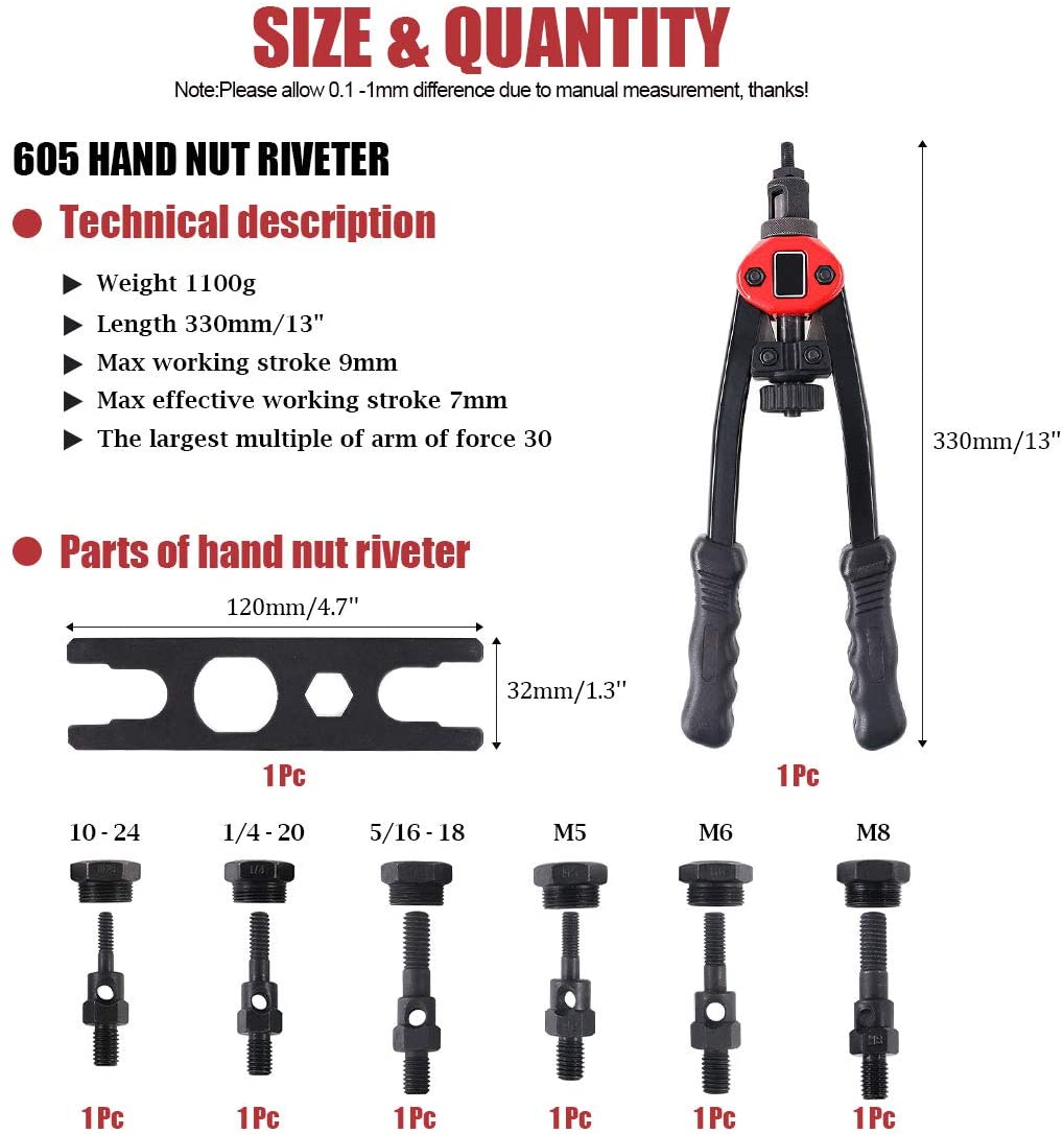 AERZETIX C49452 – Set Van 10 Lage M8 Zeskantmoeren – Verzinkt Staal – 6-kant, Hoogte 4mm – Voor Montage In Krappe Ruimtes