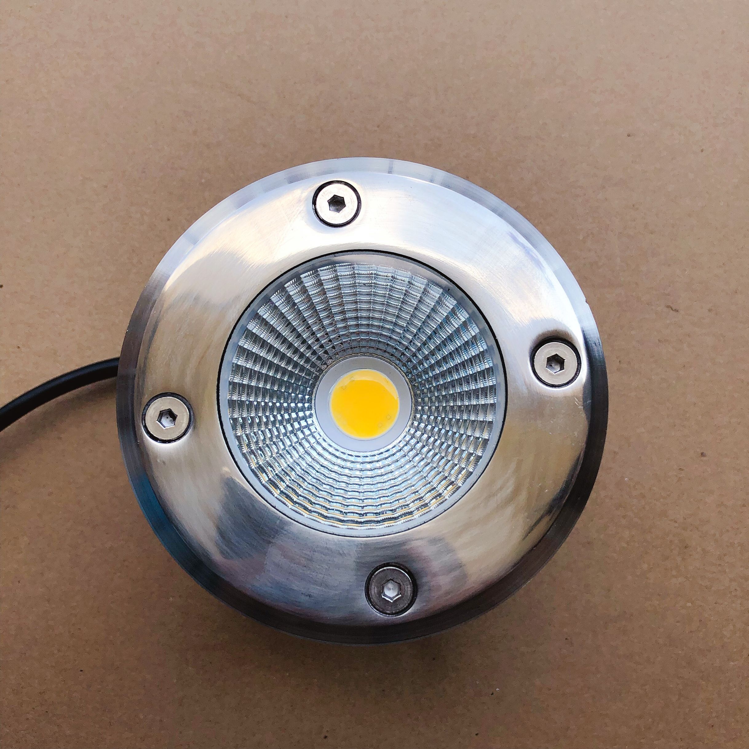 Outdoor Waterdichte Dimbare COB LED Inbouw Vloer Lampen Grond Tuinpad LED Ondergrondse Begraven Spotlight Landschap Verlichting