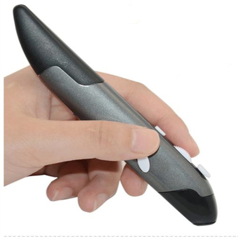 Universal2.4GHz Caneta Mouse Óptico Sem Fio USB Tablet Laptop Pocket PC Inteligente Desenho Ensino material de Escritório