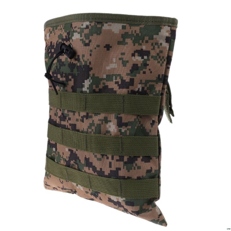 Camo Metal Detecting Finds Recovery Waist Bag Pouch Drawstring Belt Treasure Bag