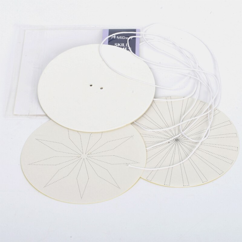 DIY Papier Spinner Rad freundlicher Lustige Spielzeug Autismus Zappeln Sensorischen betonen Linderung Schule Spielzeug