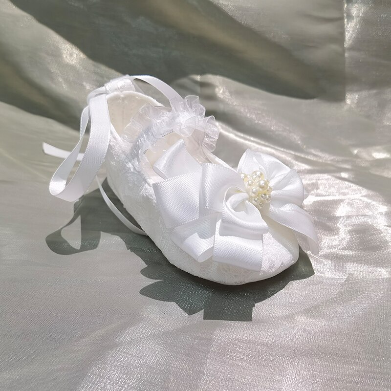 White Baptism Shoes Newborn Baby Christening Baby ... – Vicedeal