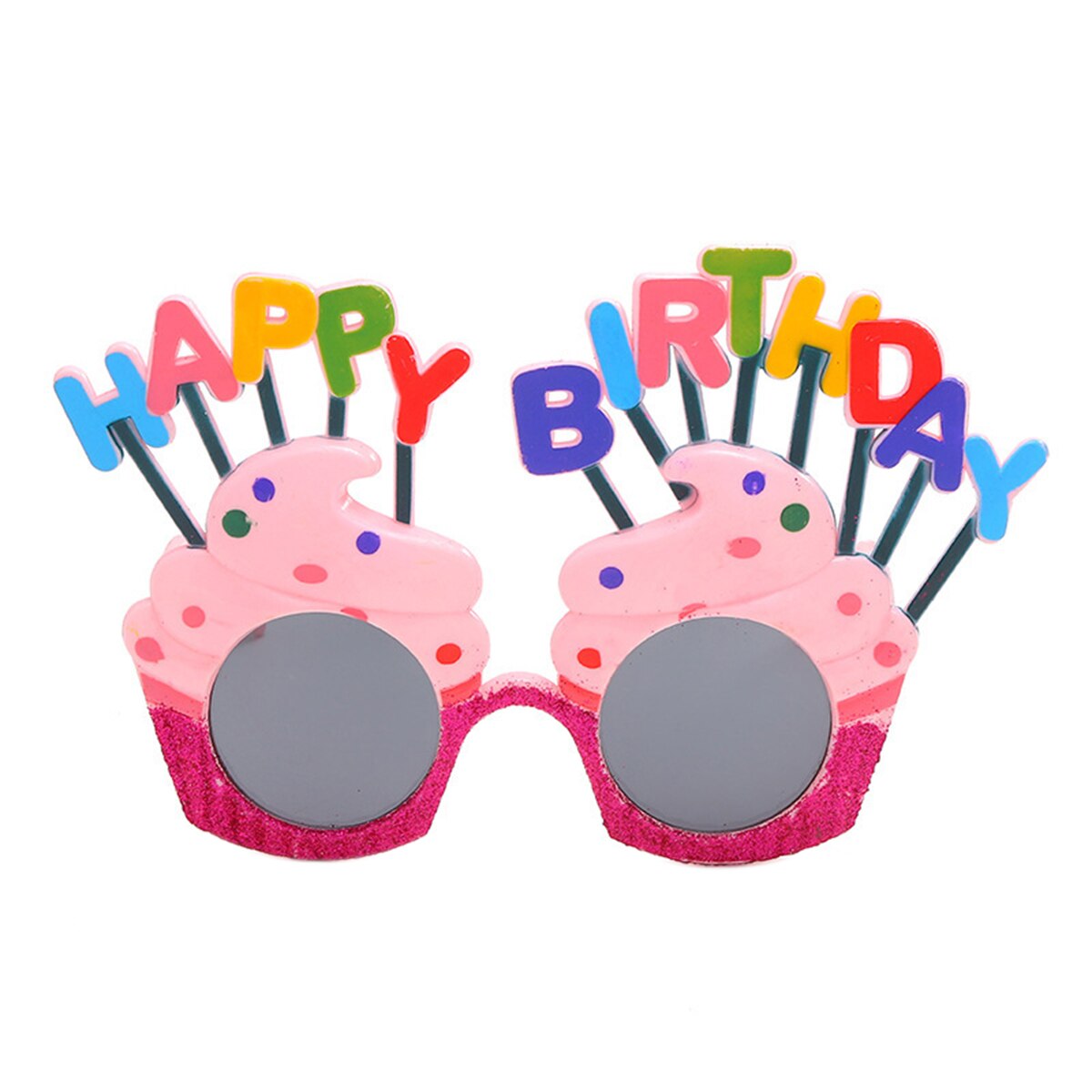Urodziny imprezowe okulary przeciwsłoneczne śmieszne okulary rekwizyty fotograficzne dekoracje świąteczne posiadacze dla dzieci dekoracje Baby Shower Party: 1