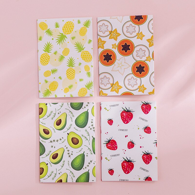 (4 Pieces/lot) Korean Mini Notebook Soft Copy Student Portable Notebook Small Book Cute School Supplies Kids Prize: 5