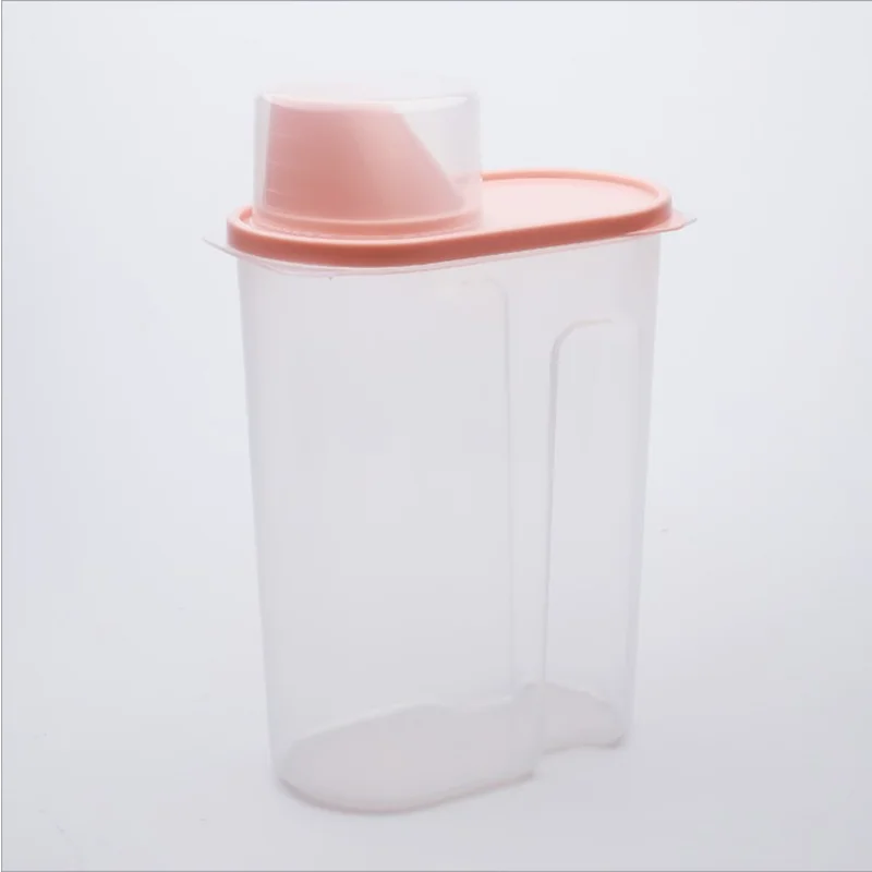 Bol pour chiens, récipient d'alimentation pour animaux de compagnie, boîte de nourriture pour chien, seau d'alimentation pour chat, baril de stockage des aliments, tasse à mesurer, fournitures pour animaux de compagnie de grande capacité: green