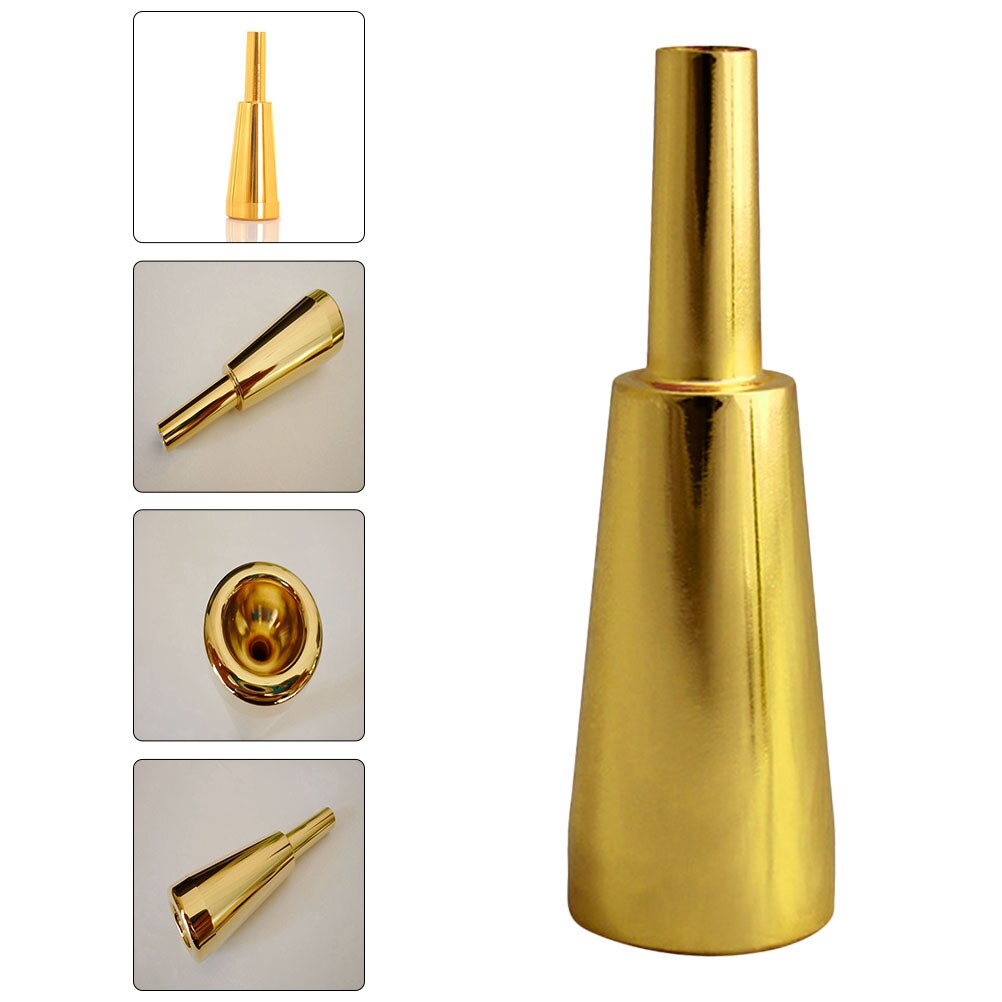American Style Trumpet Mouthpiece Heavy Type Golden Instrument Mouthpiece