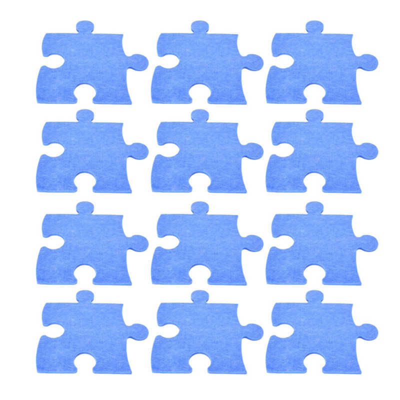 Acoustic Panel Sound Foam Irregular for Office Studio: Blue