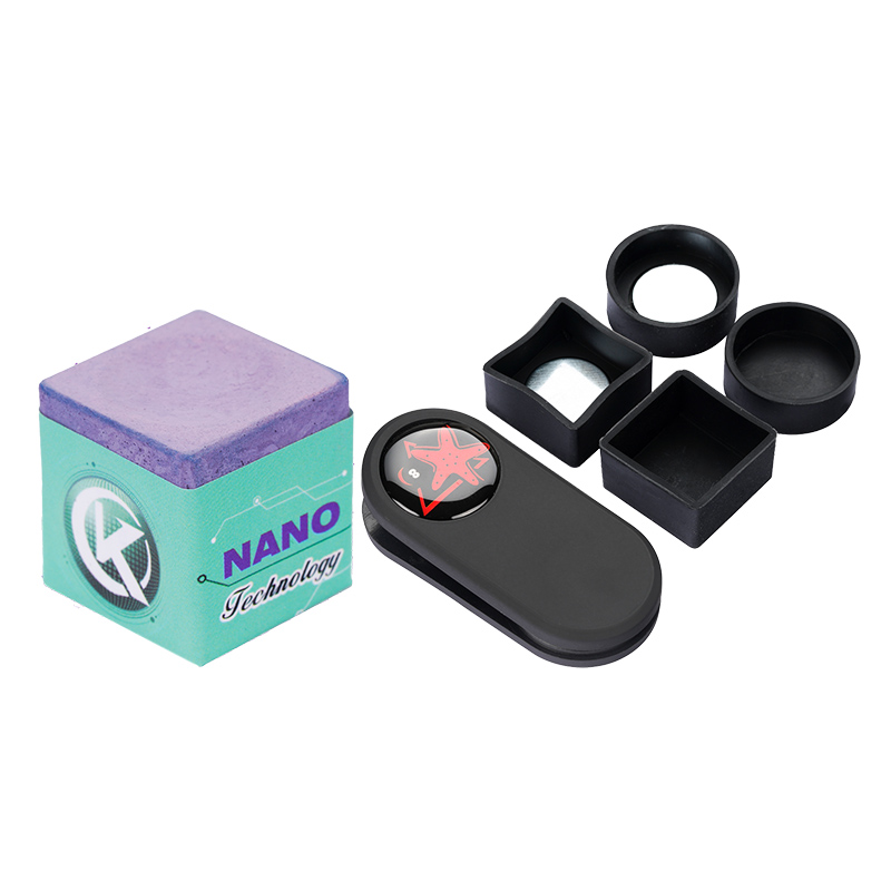 KONLLEN Billardkreide, Griff, Krafthaftung, Sturzigkeit, Pool-Queue-Kreide, Snooker-Kreide, schwarze Kreide, Nano-Technologie-Material, Kreide: Navy Blau