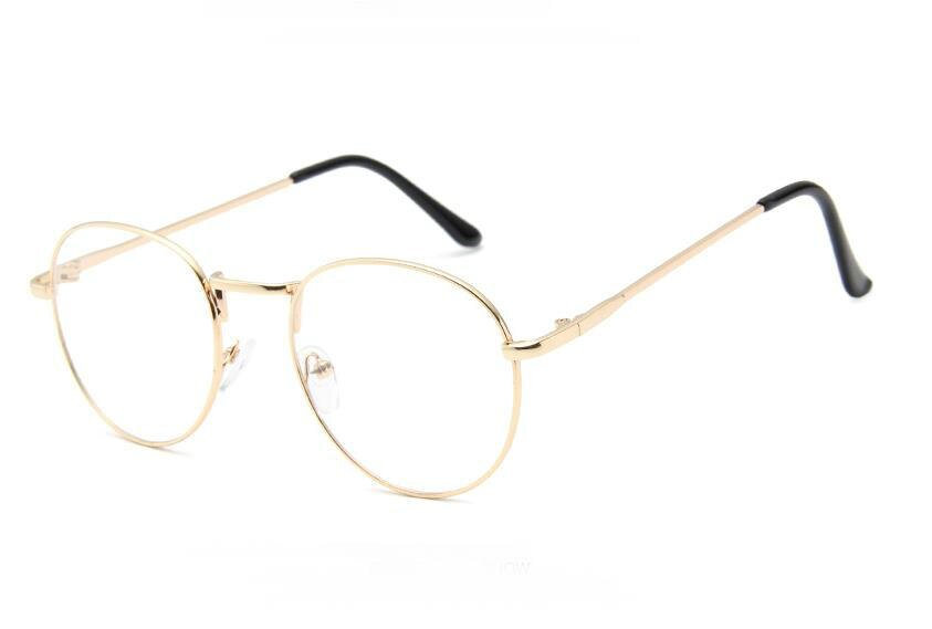 Acetate Glasses Frame Women Round Prescription Eyeglasses Ultralight Myopia Circle Eye Glasses Frame