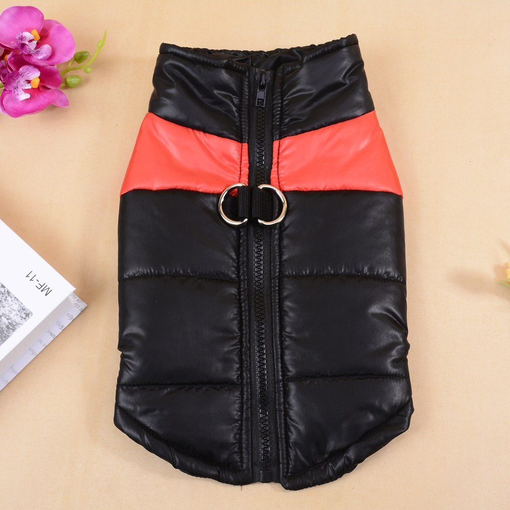 Large Waterproof Pet Clothes Warm Down Jacket Puppy Dog Vest Clothes Waterproof Medium Large Dog Supplies