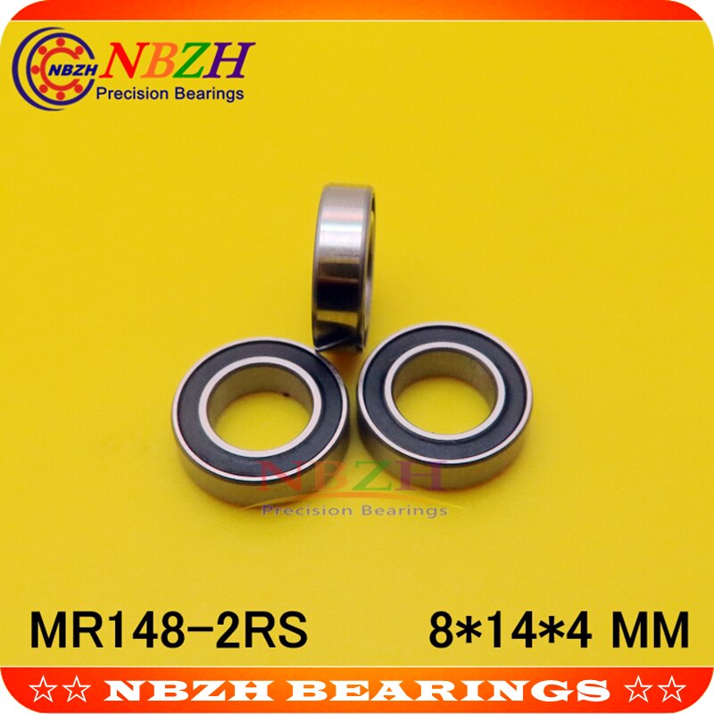 NBZH – roulements à billes MR148ZZ MR148-2RS SMR148-2RS 8x14x4mm, 10 pièces/lot, MR148 RS L-1480