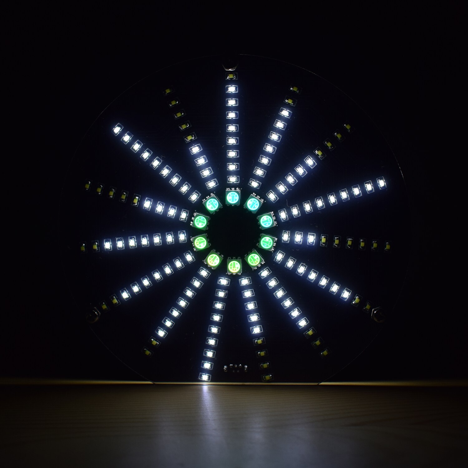 Led Circulaire Audio Visualizer Muziek Spectrum Display Elektronische Diy Kit Smd Component Solderen Kit