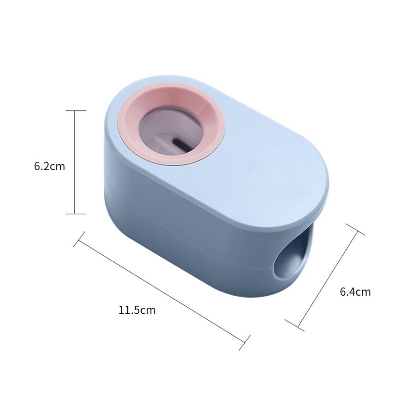 Automatic Toothpaste Dispenser Auto Squeezer Home Hands Free Toothpaste Squeezer Dust-proof Toothbrush Holder Wall Bathroom Tool