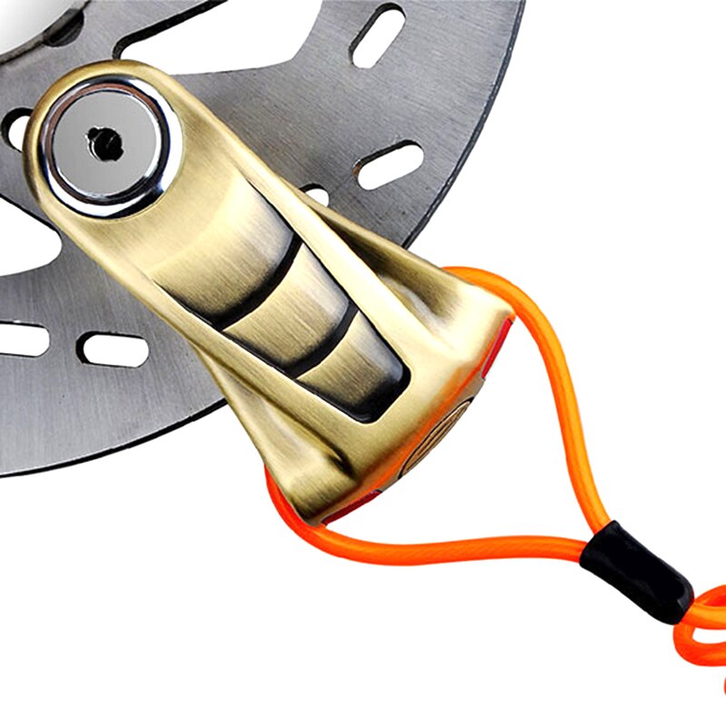Veison Motorfiets Anti-Diefstal Beveiliging Disck Lock Motorbike Veiligheid Scooter Rotor Remmen Disc Lock Hangslot Motor Lock