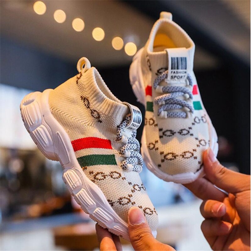 Herfst Kinderen Schoenen Unisex Peuter Meisjes Jongens Sneakers Mesh Ademend Mode Toevallige Kinderen Schoenen Maat 21-30