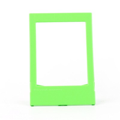 5 kleuren Top Fotolijst Home Decor Platic Bruidspaar Aanbeveling Foto Frames Ornament ca. 3.9 in: 5pcs green