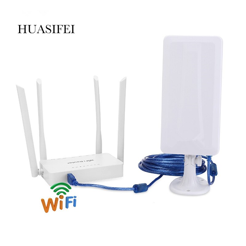 300mbps Wireless WiFi Router + High Gain WiFi USB Adapter High Power Amplifier Extended WiFi Signal Router Signal Amplifier