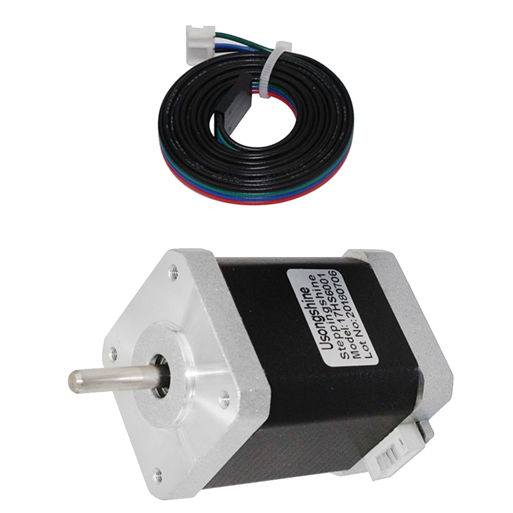 17 Motor Paso A Paso Bipolar 12V 4Pin Para E Impresora 3D 17HS6001