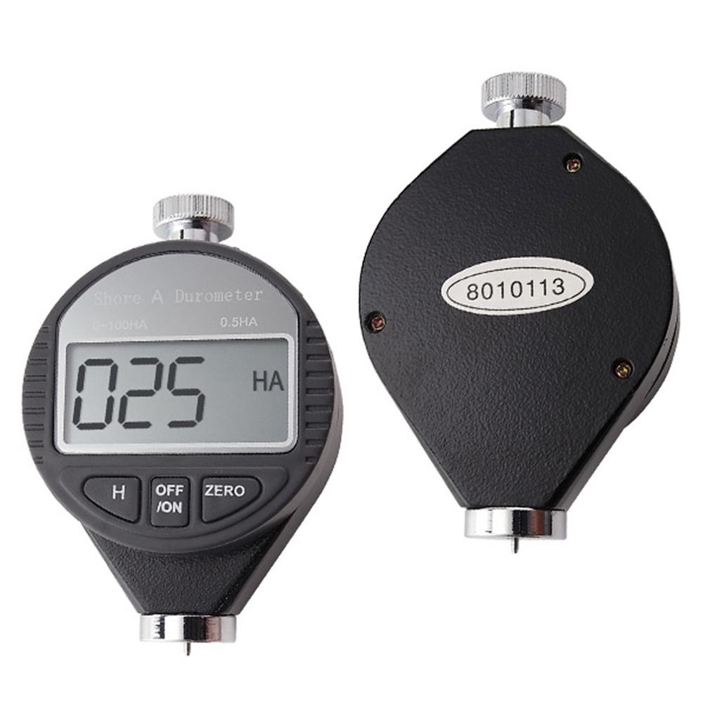 Digital shore en durometer gummi hardhet tester plast skinn elastomer 0 ~ 100ha skala