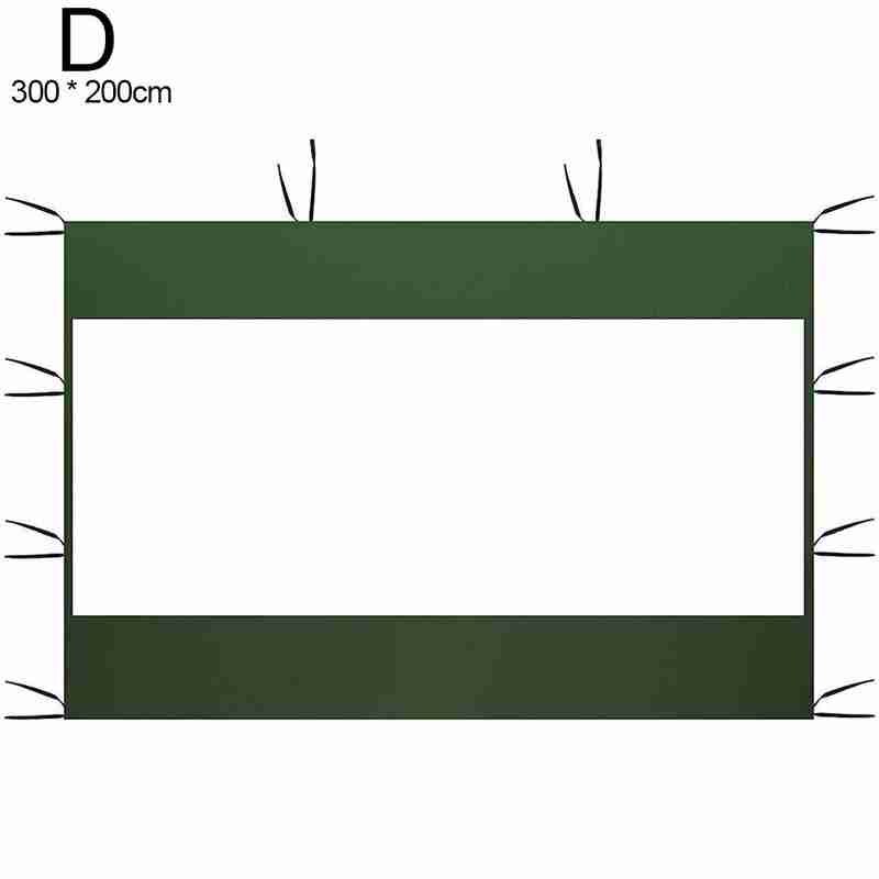 Tela impermeable para tienda de campaña, lona impermeable para hoja de suelo, cubierta para plantas suculentas, toldo para exteriores: D