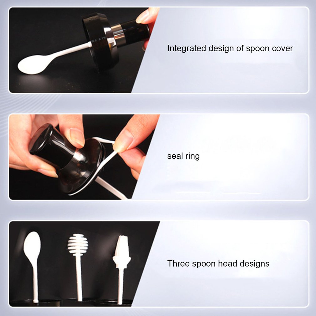 Transparent Spice Dispenser Spice Shaker Multi Function Cooking BBQ Pepper Salt Jar Seasoning Jar Tools For Kitchen