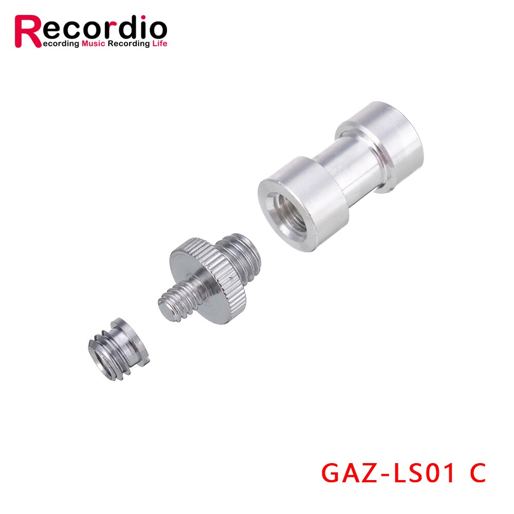 GAZ-LS01 UN 3/8 Femelle À 5/8 "Filetage Mâle Convertir Vis Adaptateur Pour Pied De Micro Support Micro Studio D'enregistrement: GAZ-LS01 C