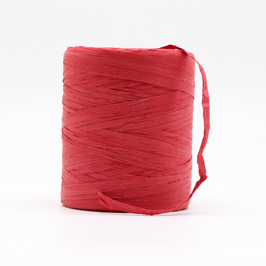 180 M/Roll Raffia Touw Garen Biologische Stro Garen Voor Breien Zomer Hoeden Tassen Geschenkdoos Verpakking Inpakpapier twijn Rope: red