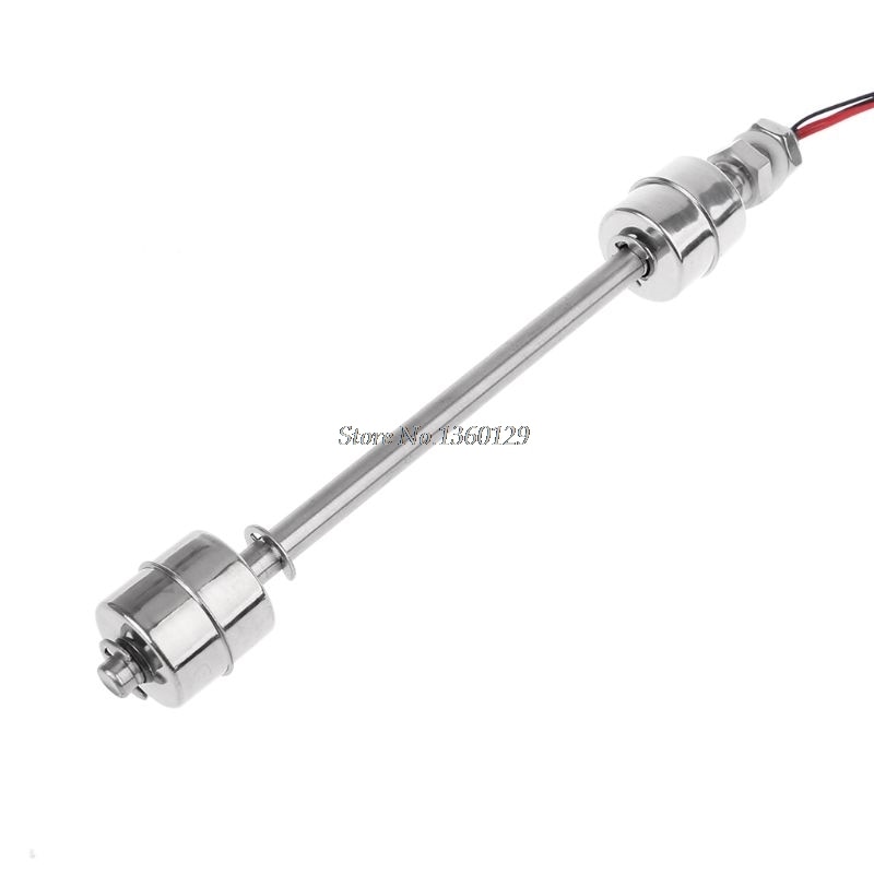 Stainless Steel Float Switch Tank Liquid Water Level Sensor Double Ball Float Switch Tank Pool Flow Sensors 200mm/300mm/400mm