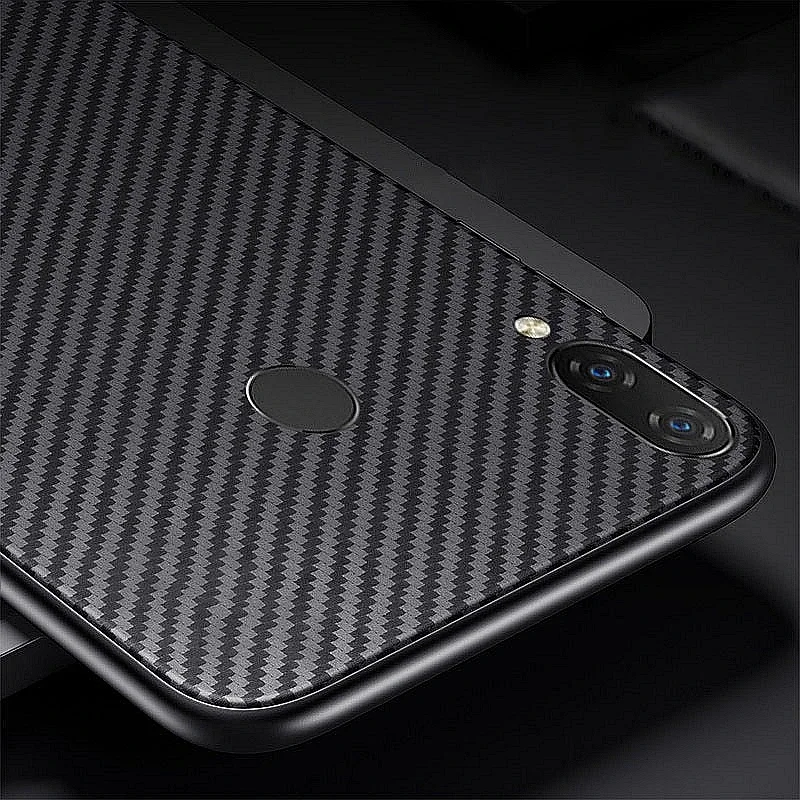 Funda de fibra de carbono para Xiaomi Redmi Note 7 8 9 10 11 12 13 14 Pro Plus 5G 12S 11S 10S 9S 8T 10C 12C 13C 14C funda de silicona