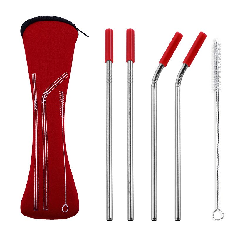 Brand - Umi Glazen Rietjes, Herbruikbaar, 12 Stuks, Recht, 20 Cm, Incl. Reinigingsborstel, Made In Germany, Vaatwasmachinebestendig, Glazen Rietjes Voor Gin Tonic Glazen