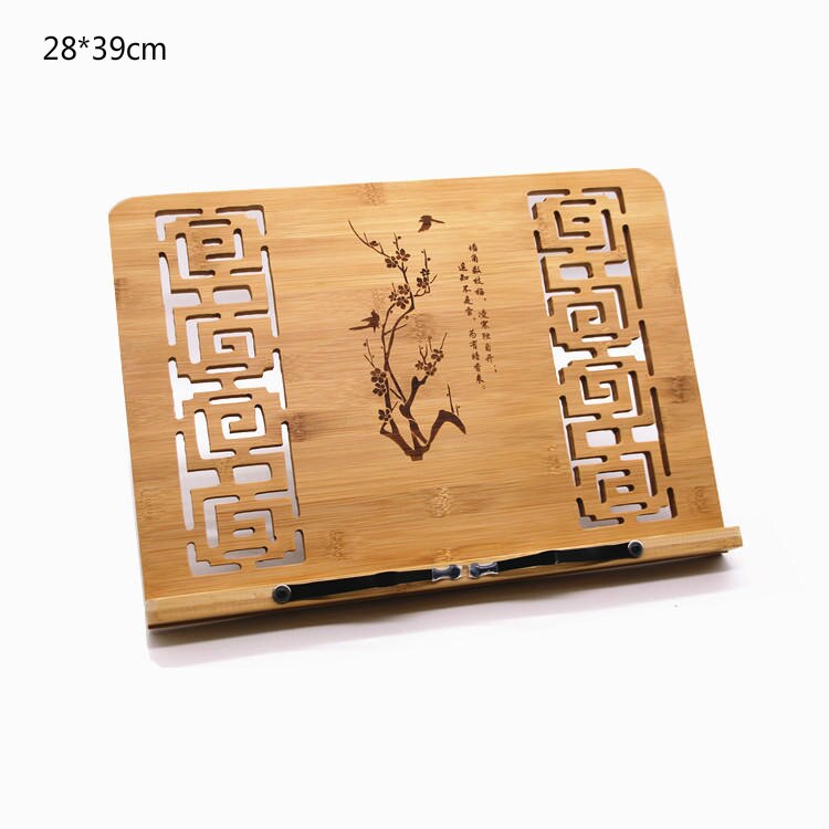 Readingshelf Writing Book Stand Multi-function Calligraphy Copybook Holder Ipad Book Stand Stationery Adjustable Reading Rack: L1
