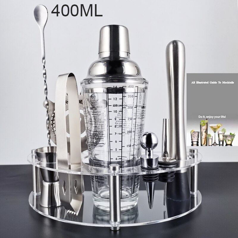 Martini Trinken Boston Edelstahl Shaker Home Bar Werkzeuge 800/750/600/450ml Cocktail Shaker Set bartender Kit Stehen
