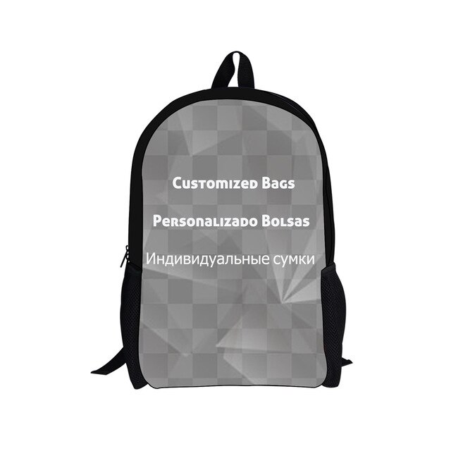 FORUDESIGNS Demin gato mochila para niñas adolescentes niños perros impresión lindo niños mochila mochilas para casuales de las mujeres de mochila: Customized Bags